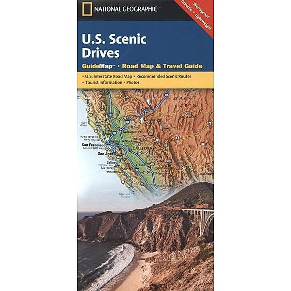 National Geographic GuideMap U.S. Scenic Drives