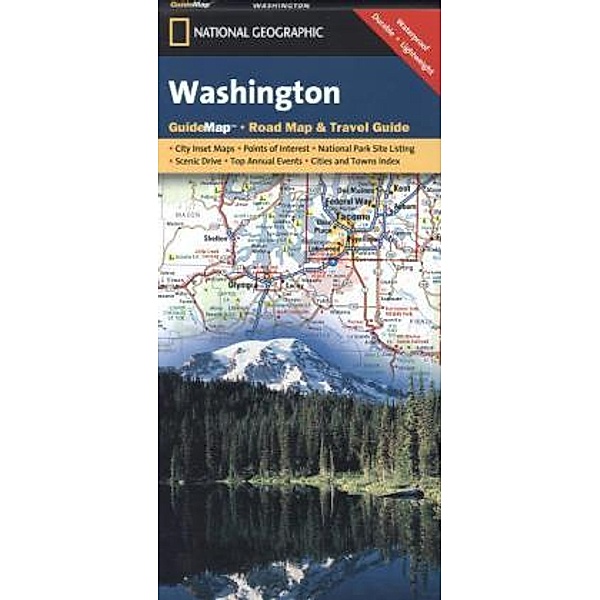 National Geographic GuideMap Washington