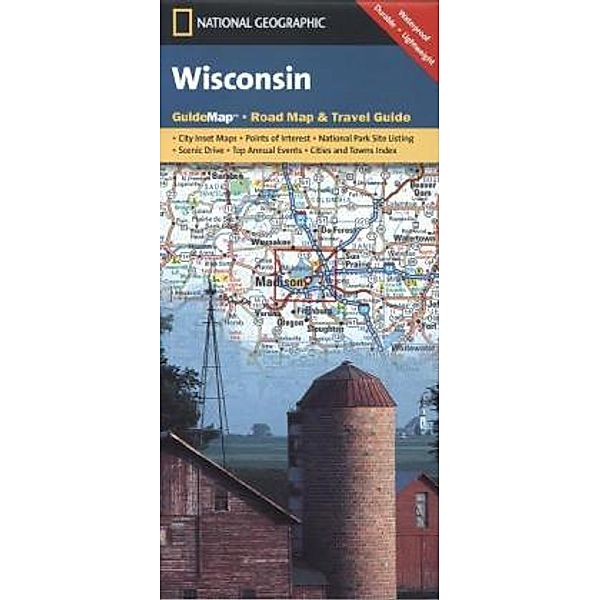 National Geographic GuideMap Wisconsin
