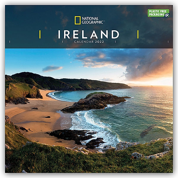 National Geographic Ireland - Irland 2022 - 12-Monatskalender, Carousel Calendar