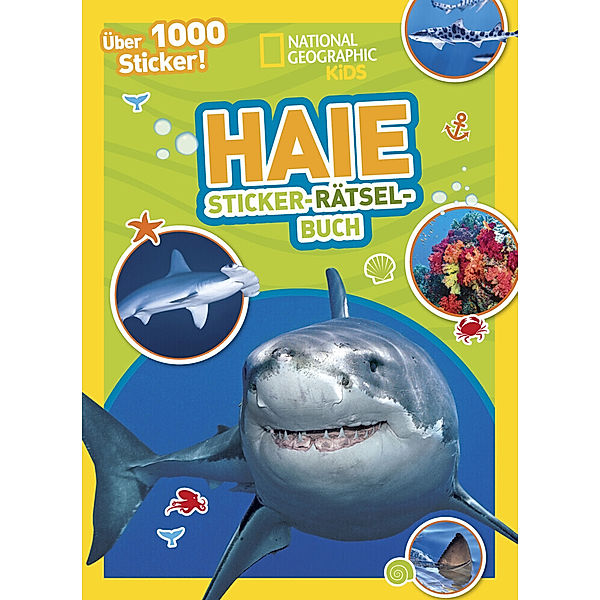 National Geographic Kids / Haie Sticker-Rätsel-Buch