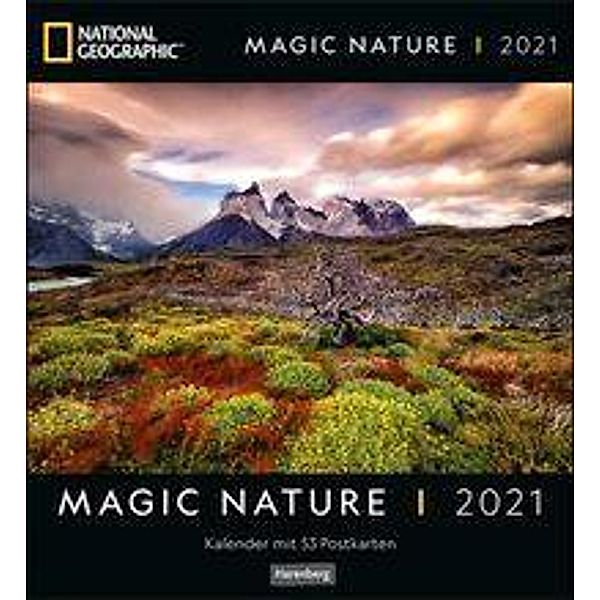 National Geographic Magic Nature 2021, Postkartenkalender
