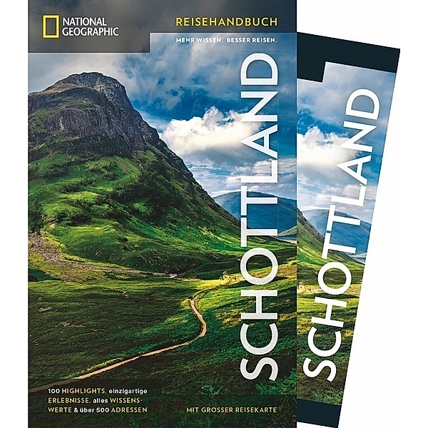NATIONAL GEOGRAPHIC Reisehandbuch Schottland mit Maxi-Faltkarte, Jenny McKelvie