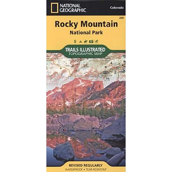 National Geographic Trails Illustrated Map Rocky Mountain National Park