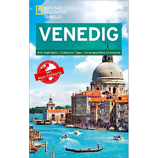 National Geographic Traveler Venedig mit Maxi-Faltkarte, Erla Zwingle