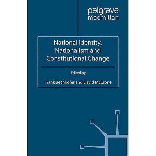 National Identity, Nationalism and Constitutional Change