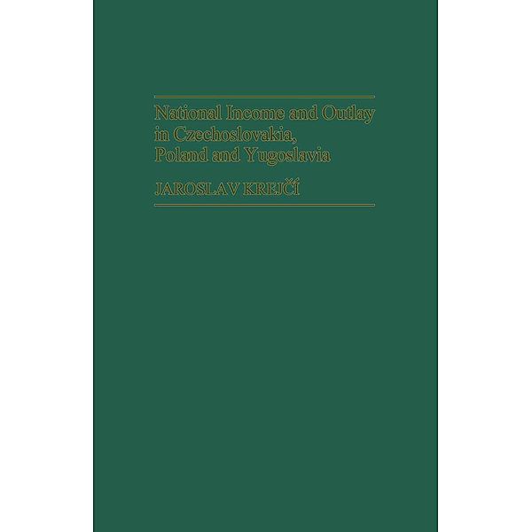 National Income in Czechoslavakia, Poland and Yugoslavia, Jaroslav Krejci