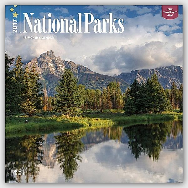 National Parks 2017 Square, Inc Browntrout Publishers