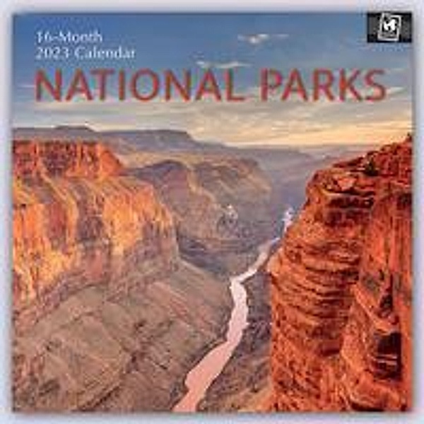 National Parks 2023 - 16-Monatskalender, Gifted Stationery Co. Ltd