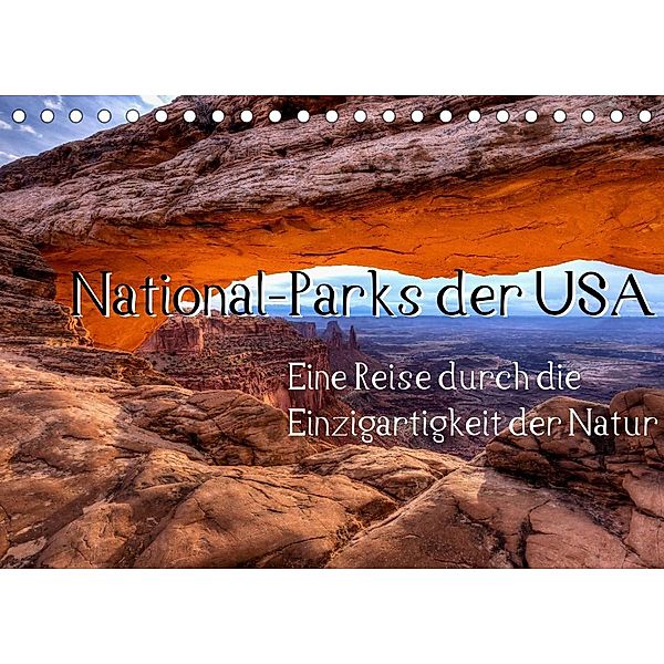 National-Parks der USA (Tischkalender 2023 DIN A5 quer), Thomas Klinder