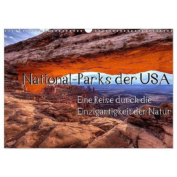 National-Parks der USA (Wandkalender 2024 DIN A3 quer), CALVENDO Monatskalender, Thomas Klinder