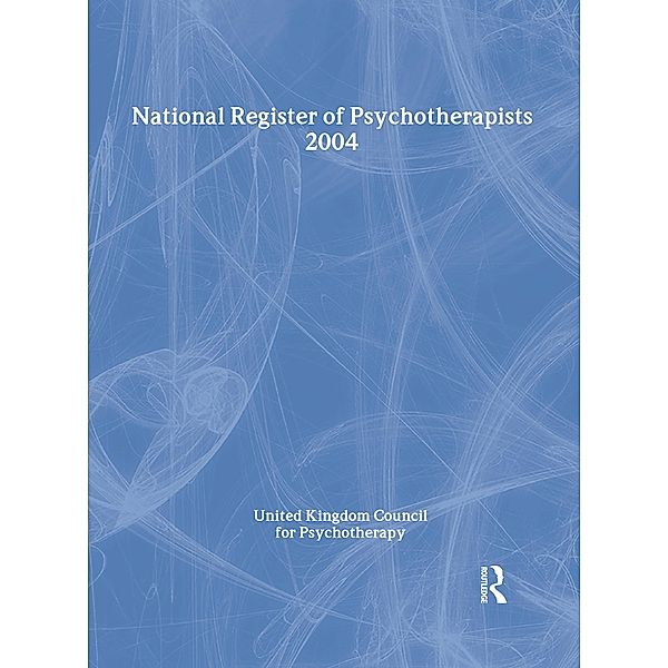 National Register of Psychotherapists 2004, United Kingdom