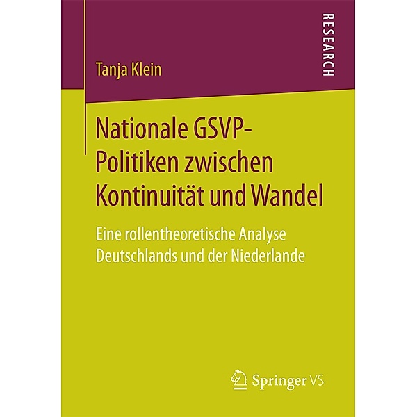 Nationale GSVP-Politiken zwischen Kontinuität und Wandel, Tanja Klein