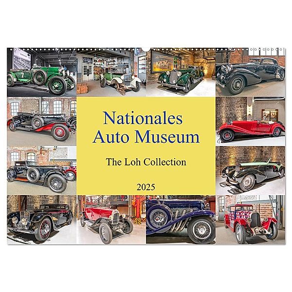 Nationales Auto Museum, The Loh Collection (Wandkalender 2025 DIN A2 quer), CALVENDO Monatskalender, Calvendo, Bodo-Schmidt-Photography