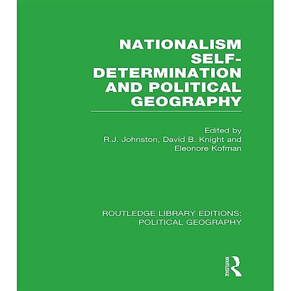 Nationalism, Self-Determination and Political Geography