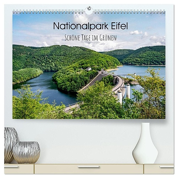Nationalpark Eifel - Schöne Tage im Grünen (hochwertiger Premium Wandkalender 2024 DIN A2 quer), Kunstdruck in Hochglanz, Tobias Brandt