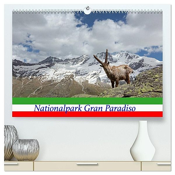 Nationalpark Gran Paradiso (hochwertiger Premium Wandkalender 2024 DIN A2 quer), Kunstdruck in Hochglanz, Johann Schörkhuber