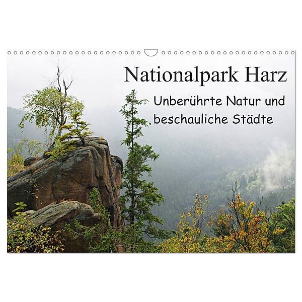 Nationalpark Harz Unberührte Natur und beschauliche Städte (Wandkalender 2024 DIN A3 quer), CALVENDO Monatskalender, Klaus Fröhlich