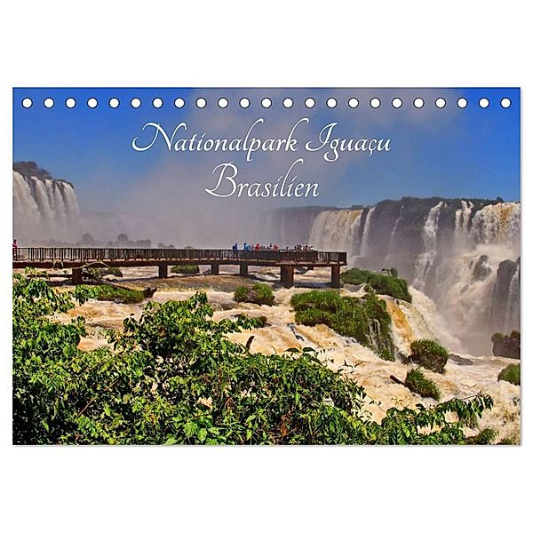 Nationalpark Iguaçu Brasilien (Tischkalender 2024 DIN A5 quer), CALVENDO Monatskalender, M. Polok