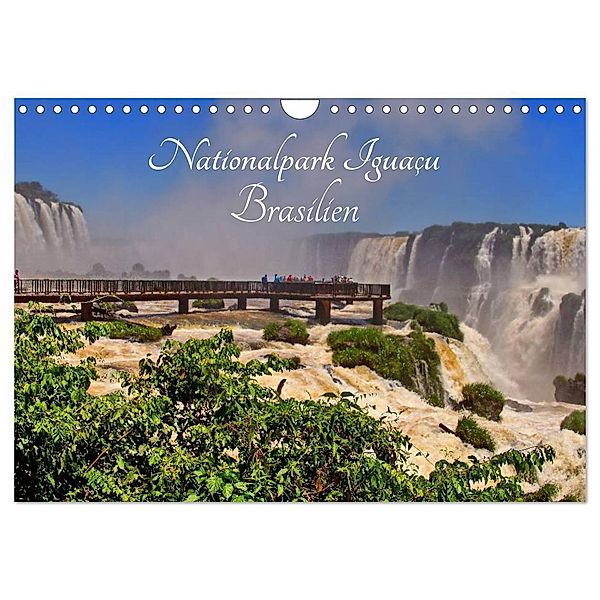 Nationalpark Iguaçu Brasilien (Wandkalender 2024 DIN A4 quer), CALVENDO Monatskalender, M. Polok