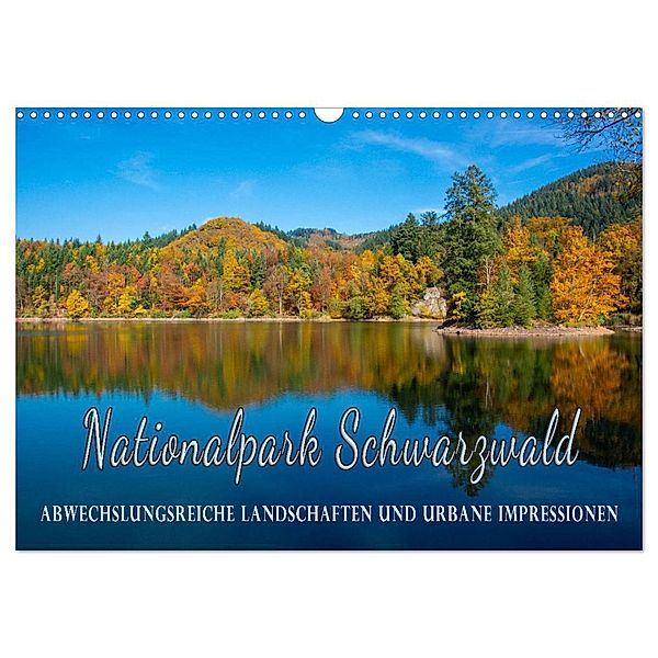 Nationalpark Schwarzwald - abwechslungsreiche Landschaften und urbane Impressionen (Wandkalender 2025 DIN A3 quer), CALVENDO Monatskalender, Calvendo, Stefanie und Philipp Kellmann