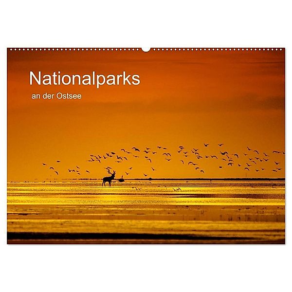 Nationalparks an der Ostsee (Wandkalender 2024 DIN A2 quer), CALVENDO Monatskalender, Klaus-Herbert Schröter