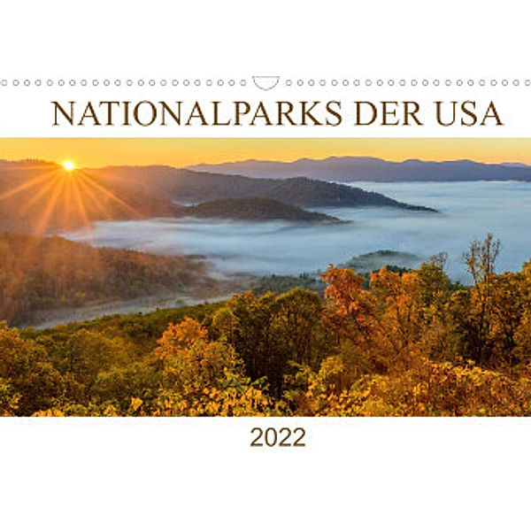 Nationalparks der USA (Wandkalender 2022 DIN A3 quer), Christian Heeb