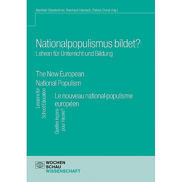 Nationalpopulismus bildet?, Reinhard Heinisch, Manfred Oberlechner