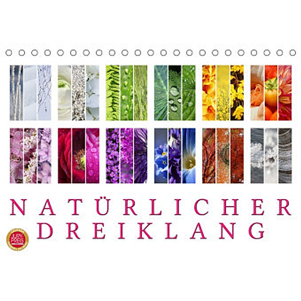 Natürlicher Dreiklang (Tischkalender 2022 DIN A5 quer), Martina Cross