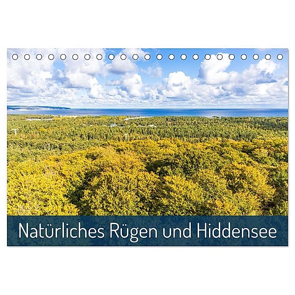 Natürliches Rügen und Hiddensee (Tischkalender 2025 DIN A5 quer), CALVENDO Monatskalender, Calvendo, Daniel Burdach