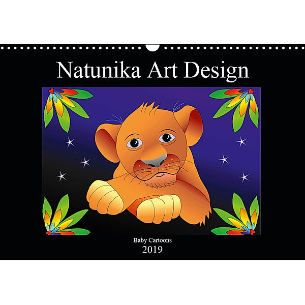 Natunika Art Design - Baby Cartoons 2019 (Wandkalender 2019 DIN A3 quer), Natunika Melina Jarow