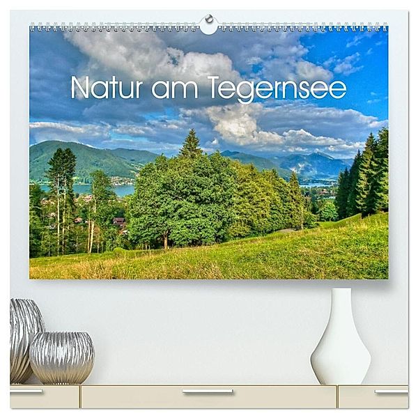 Natur am Tegernsee (hochwertiger Premium Wandkalender 2024 DIN A2 quer), Kunstdruck in Hochglanz, Ralf Wittstock