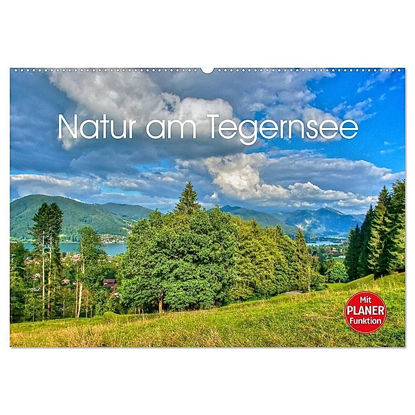 Natur am Tegernsee (Wandkalender 2024 DIN A2 quer), CALVENDO Monatskalender, Ralf Wittstock