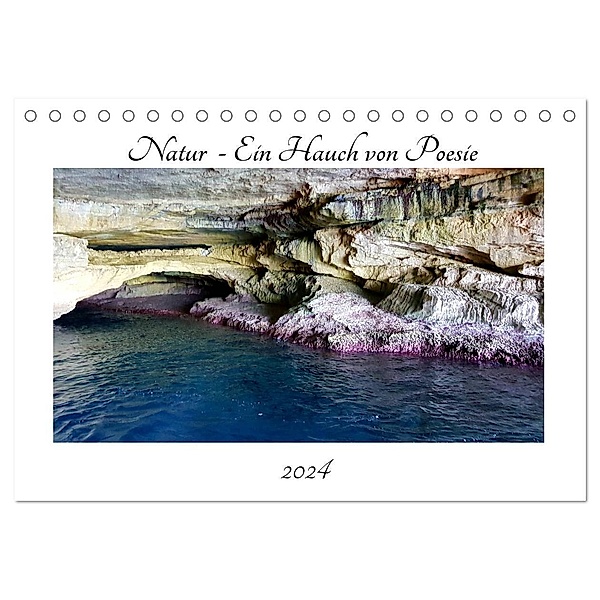 Natur Ein Hauch von Poesie (Tischkalender 2024 DIN A5 quer), CALVENDO Monatskalender, Grit Ross Poesieflügel