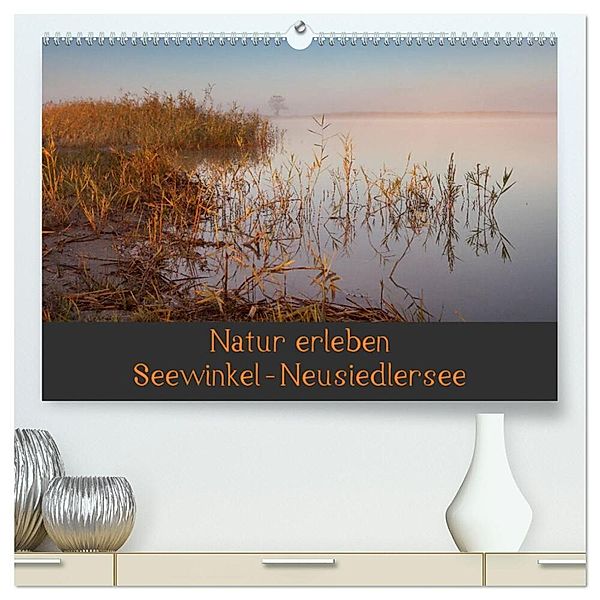 Natur erleben Seewinkel-Neusiedlersee (hochwertiger Premium Wandkalender 2025 DIN A2 quer), Kunstdruck in Hochglanz, Calvendo, Johann Schörkhuber