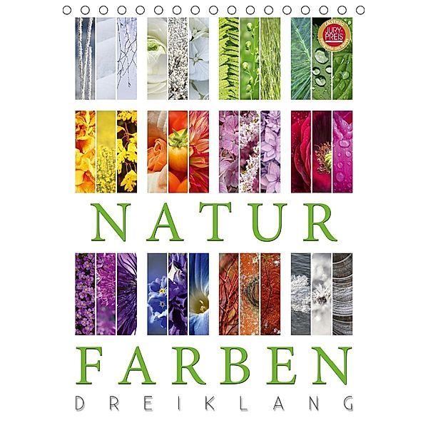 Natur Farben Dreiklang (Tischkalender 2021 DIN A5 hoch), Martina Cross