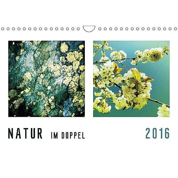 NATUR im Doppel 2017 (Wandkalender 2017 DIN A4 quer), Simone Kuhn