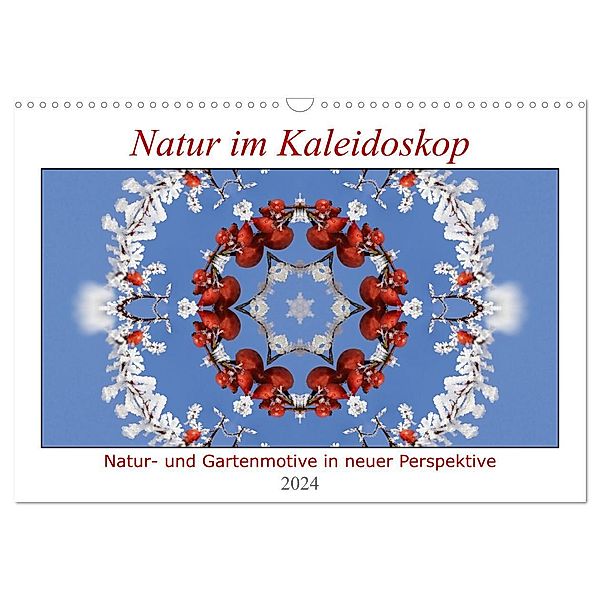Natur im Kaleidoskop (Wandkalender 2024 DIN A3 quer), CALVENDO Monatskalender, Hanne Wirtz