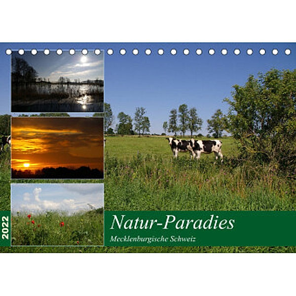 Natur-Paradies Mecklenburgische Schweiz (Tischkalender 2022 DIN A5 quer), Antonia Katharina Tessnow
