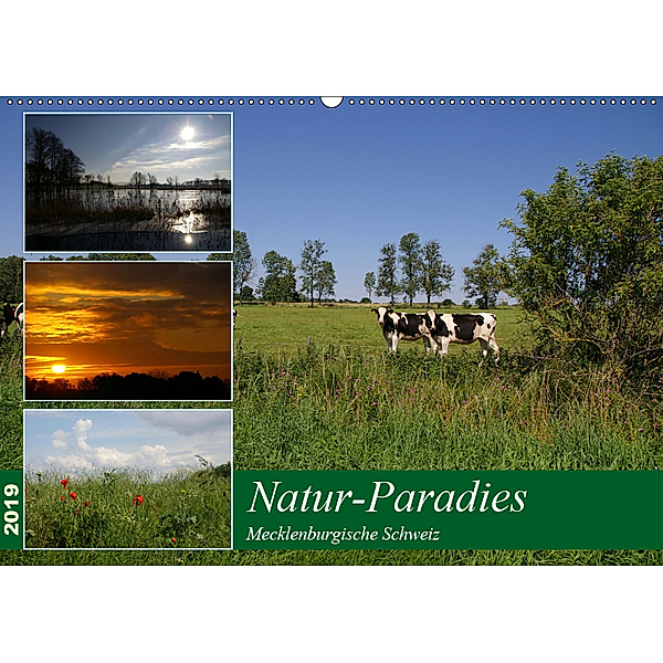 Natur-Paradies Mecklenburgische Schweiz (Wandkalender 2019 DIN A2 quer), Antonia Katharina Tessnow