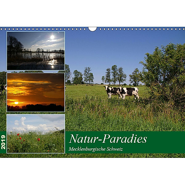 Natur-Paradies Mecklenburgische Schweiz (Wandkalender 2019 DIN A3 quer), Antonia Katharina Tessnow