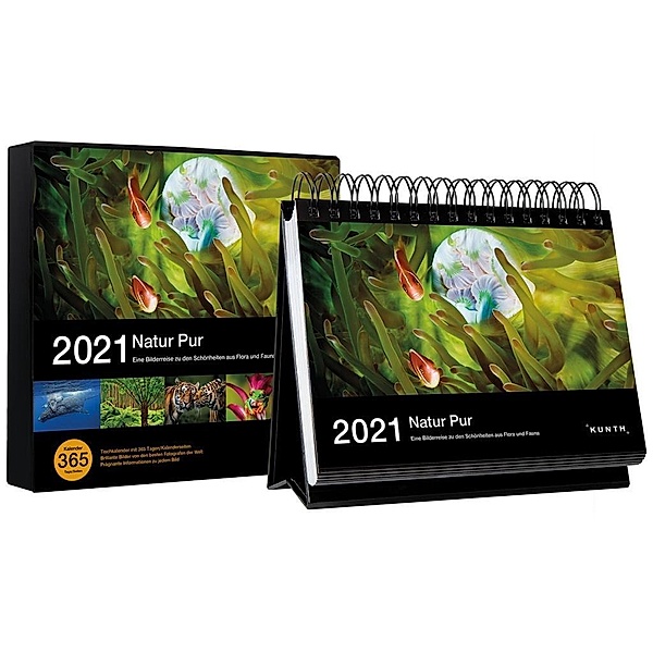 Natur pur 2021, Tischkalender
