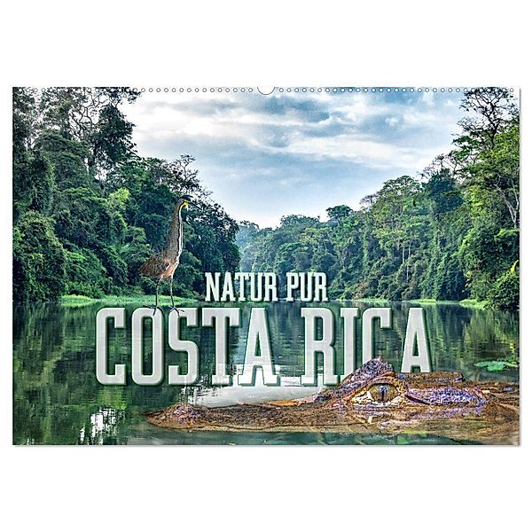 Natur pur, Costa Rica (Wandkalender 2024 DIN A2 quer), CALVENDO Monatskalender, Dieter Gödecke