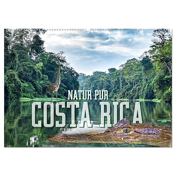 Natur pur, Costa Rica (Wandkalender 2025 DIN A2 quer), CALVENDO Monatskalender, Calvendo, Dieter Gödecke