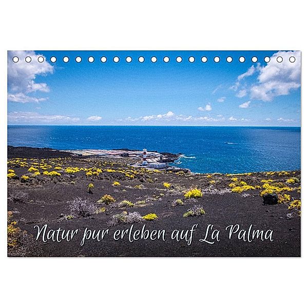 Natur pur erleben auf La Palma (Tischkalender 2025 DIN A5 quer), CALVENDO Monatskalender, Calvendo, Emel Malms