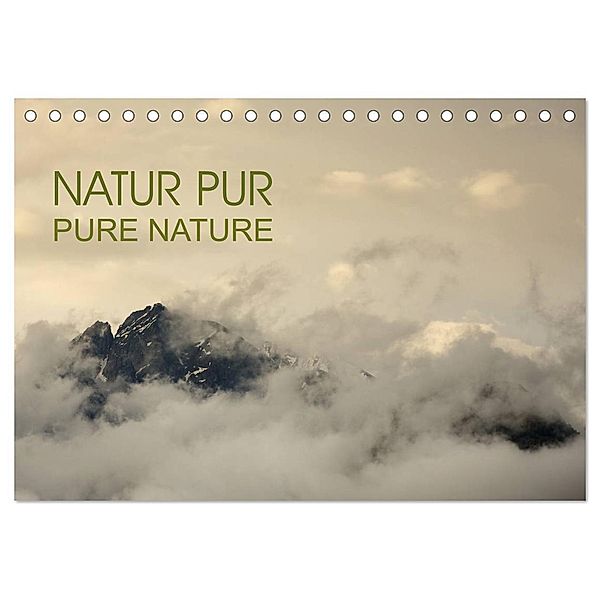 NATUR PUR - PURE NATURE (Tischkalender 2024 DIN A5 quer), CALVENDO Monatskalender, Roman Pohl