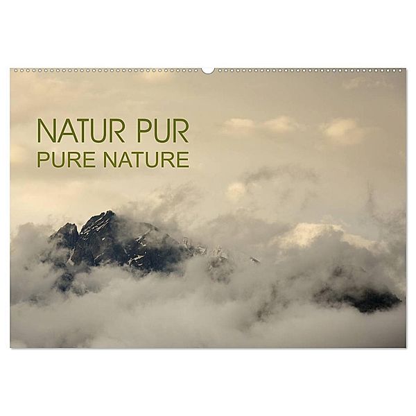 NATUR PUR - PURE NATURE (Wandkalender 2024 DIN A2 quer), CALVENDO Monatskalender, Roman Pohl
