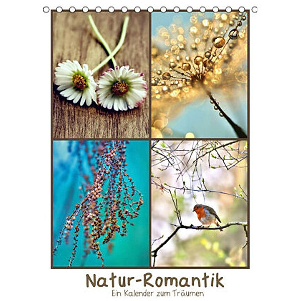 Natur-Romantik (Tischkalender 2022 DIN A5 hoch), Julia Delgado
