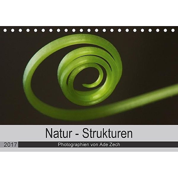 Natur - Strukturen (Tischkalender 2017 DIN A5 quer), Ade Zech