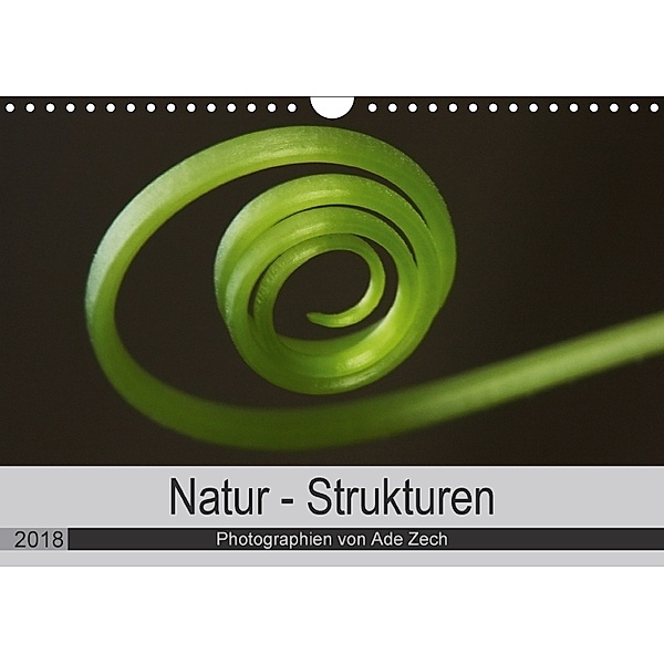 Natur - Strukturen (Wandkalender 2018 DIN A4 quer), Ade Zech